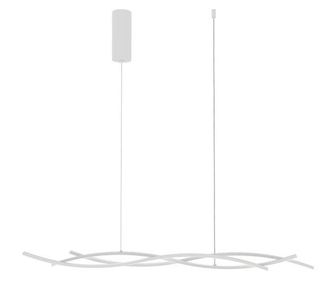 Luce-Ambiente-Design Led Kinetic Suspension in White Aluminum, Cct
