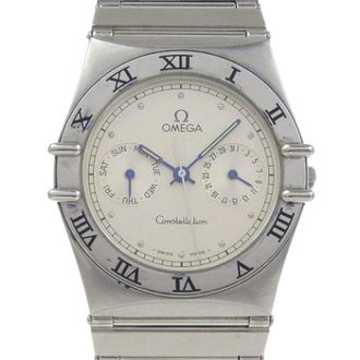 Omega Vintage, unisex, Grijs, ONE Size, Pre-owned Vintage Horloge