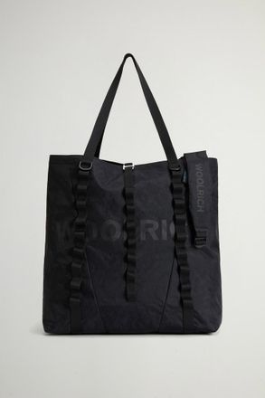 Woolrich unisex Borsa tote oversize in X-PAC by Todd Snyder Nero Taglia ONE