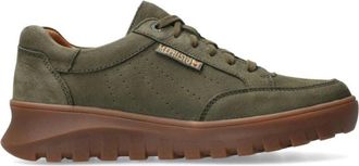 Mephisto Trendy Flynn Sneaker met Onge&euml;venaard Comfort - Heren - Sneakers - Groen - 40 1/2 EU - Schoenen