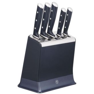 T-fal Bloc 5 Coltelli +Affilacoltelli Integrato - Gruppo Seb Francia Tefal Casa