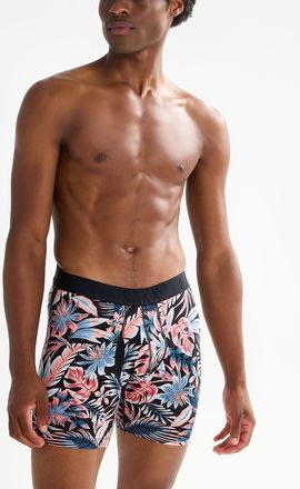 Saxx Mens Exotic foliage 6 boxer brief DROPTEMP TM