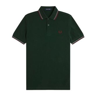 Fred Perry Polo M3600 85A - - Tops - Uomo - Verde - 3XL