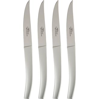 Au Nain Couteliers Le Thiers Steak Knives - Set of 4 in Silver at Nordstrom Rack