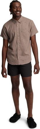 tentree Lake Life Mancos Shirt in Clay/lake Life at Nordstrom, Size Xx-Large