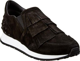Tod's TodS Fringed Suede Sneaker