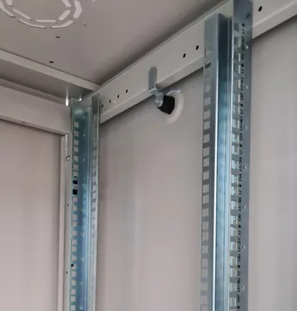 Link Armadi Rack Link Armadio Rack Per Reti 19 26u (a)1291, (l)600, (p)600 Colore Grigio Porta Traforata Serie Eavi