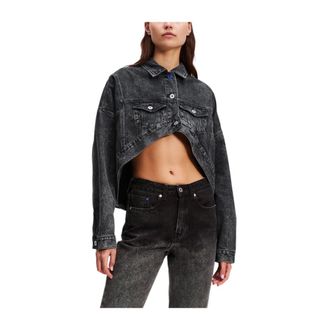 Karl Lagerfeld Mujer, Chaquetas, Negro, Talla: M