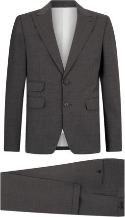 Dsquared2 Dsquared 2 Kleedjes Grey - Heren - Business pakken - Grijs - M - Tweed - Kostuums