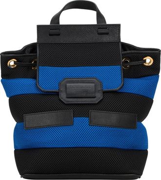 Moschino Handbag - Dames - Rugzakken - Blauw - ONE Size - Polyester - Tassen