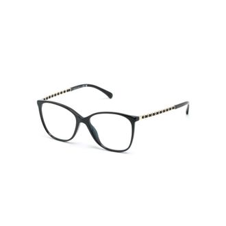 Chanel Glasses, female, Black, Size: 54 MM Optical Frame