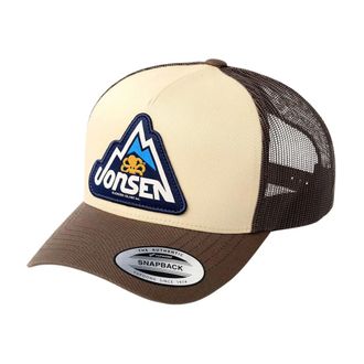 Jonsen Island Trucker Big Rock Cap - Heren - Accessoires - Beige - Maat: ONE Size
