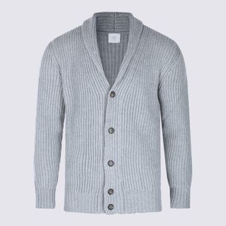 Eleventy Grey Wool Knitwear