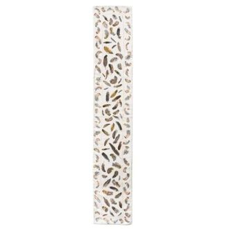 Herm&egrave;s Pre-owned Plumes Sjaal - Dames - Pre-owned - Beige - Maat: ONE Size Zijde