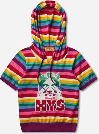 Hysteric Glamour Women s See No Evil Braided Hoodie Multicolor