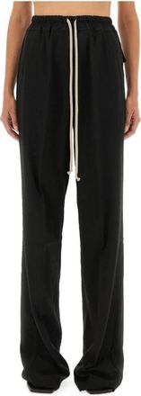Rick Owens Dietrich Wijde Cargo Broek - Dames - Wijde Broeken - Zwart - M - Broeken