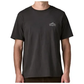 Patagonia Cloud Crag T-Shirt T-Shirt f&uuml;r Herren | schwarz