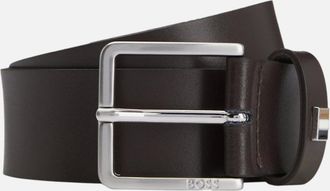 HUGO BOSS Mens BOSS Black Ther-Flag-E_Sz35 Belt S2-25 205 Dark Brown - Size: 100 - 38
