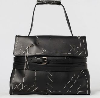 Moschino Borsa Tie Me Moschino Couture in pelle con cuciture a filo ed ago