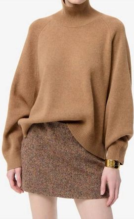Vanessa Bruno Frene Turtleneck Sweater In Camel