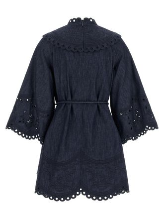 Zimmermann Mahon Dress - indigo