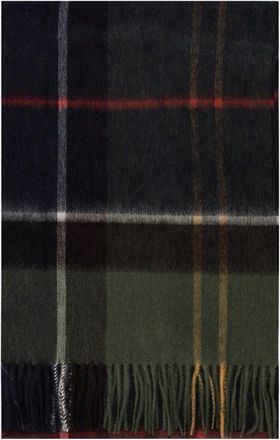 Barbour SCIARPA CARRBRIDGE TARTAN VERDE BLU BARBOUR