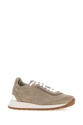 Brunello Cucinelli Dark Beige Sneaker