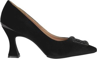 Alma En Pena Schoen met hak en broche - Dames - Pumps - Zwart - 39 EU - Schoenen