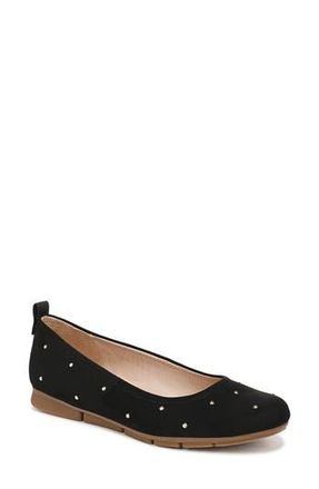 Dr. Scholls Timeless Flat in Black/Black at Nordstrom Rack, Size 10