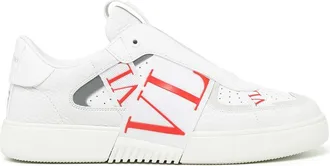 Valentino Garavani VL7N slip-on sneakers - men - Leather/Leather/Rubber - 43 - White