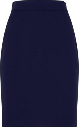 Wolford Falda Mat Contorno - Skirts - Mujer - Azul - XS