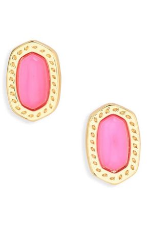 Kendra Scott Ellie Mini Stud Earrings in Gold Azalea Illusion at Nordstrom