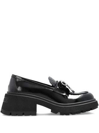 Jimmy Choo London 40mm Azizi bow-detailed Loafers - Black