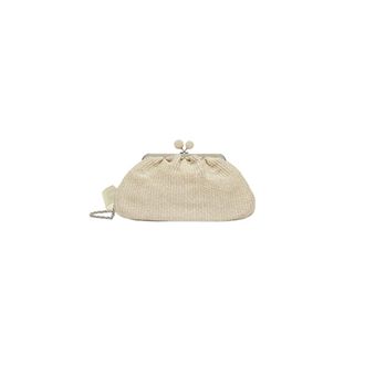 Max Mara Clutches, female, Beige, Size: ONE SIZE Pasticcino Bag Medium