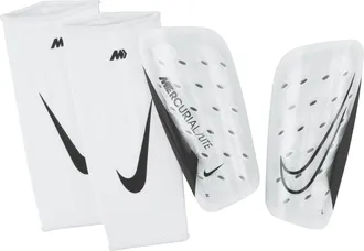 Nike Mercurial Lite Soccer Shin Guards in White | DV1771-100
