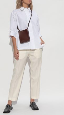 Jil Sander Wool Trousers, Womens, Yellow