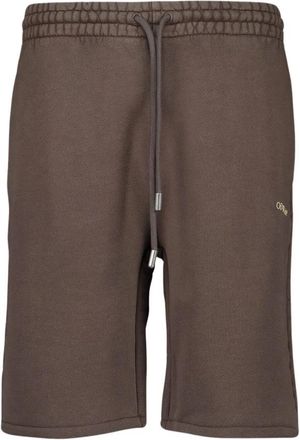 Off-white Bruine Pijl Skate Shorts - Heren - Korte Broeken - Bruin - S - Katoen - Korte Broeken