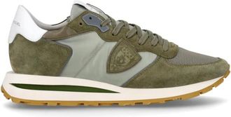 Philippe Model Tropez Haute Sneakers - Heren - Sneakers - Groen - 44 EU - Katoen - Schoenen