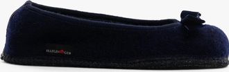 Haflinger Womens Haflinger FIOCCO Womens Slippers Navy - Blue - Size: 5
