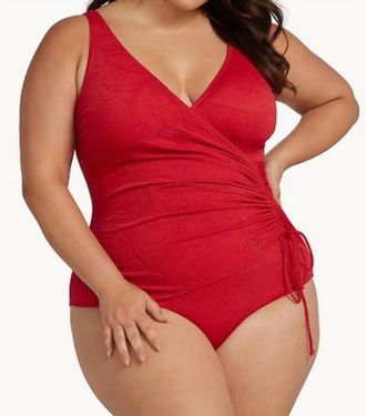 Artesands Womens La Traviata Rembrant One Piece In Crimson Red