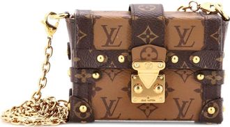 Louis Vuitton Essential Trunk NM Reverse Monogram Canvas clutch bag - Bruin