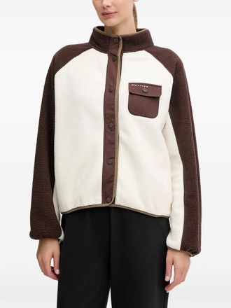 P.E Nation logo-print pocket jacket - Neutrals