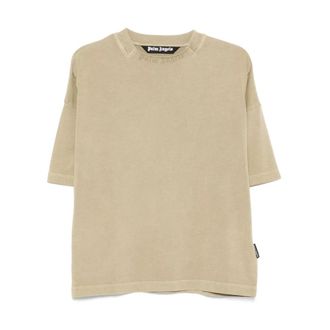 Palm Angels Hombre, Camisetas, Beige, Talla: M
