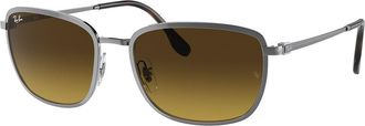 Ray-Ban RB3705 Asian Fit 916785 Mens Sunglasses Gunmetal Size 57