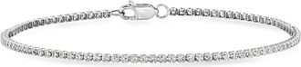 RS Pure by Ross-Simons Lab-Grown Diamond Tennis Bracelet in 14kt White Gold