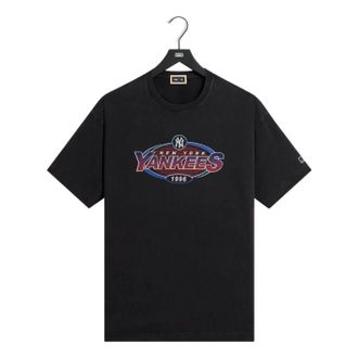 Kith For The New York Yankees Retro Vintage T-Shirt Black KHMG030087-001