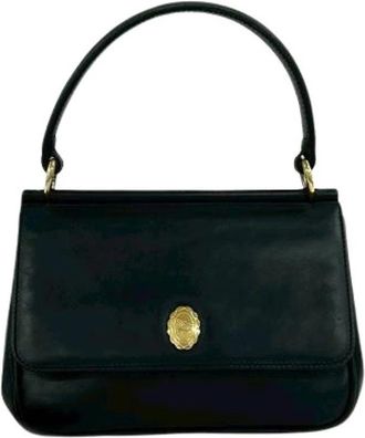 Burberry Pre-owned Handbag - Dames - Vintage Handtas - Zwart - ONE Size - Leer - Vintage