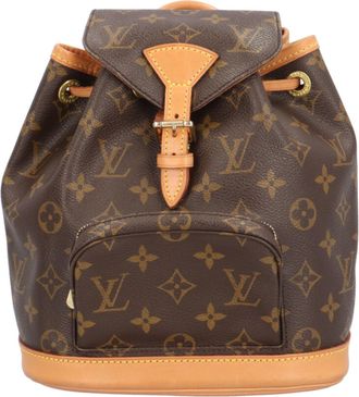 Louis Vuitton Brown Monogram Canvas Backpack (Pre-Owned)