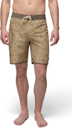 Prana 8-Inch Board Shorts in Sandbar Vacation at Nordstrom, Size 38