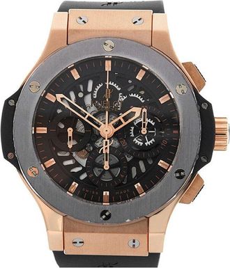 Hublot Pre-owned Hublot Big Bang Aero Bang Chronograph Automatic Black Dial Mens Watch 310.PT.1180.RX